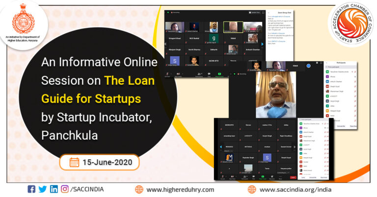 An Informative Online Session on The Loan Guide for Startups by Startup Incubator, Panchkula