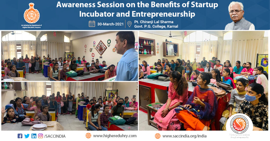 Awareness Session on the Benefits of Startup Incubator and Entrepreneurship