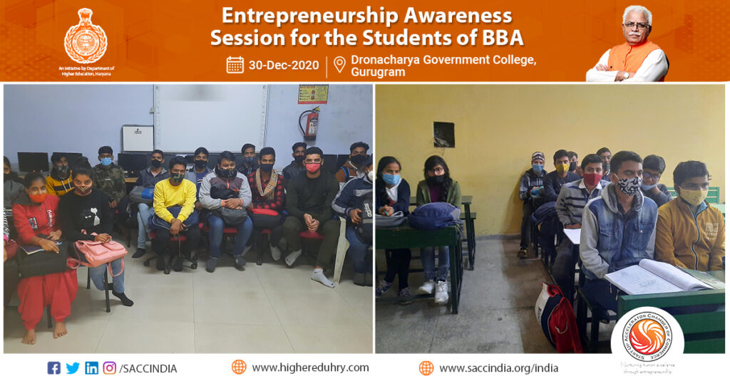 Entrepreneurship Awareness Session for the Students of BBA
