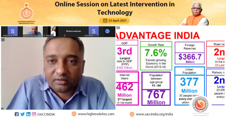 Online Session on Latest Intervention in Technology