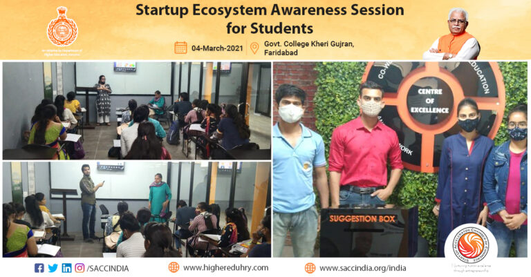 Startup Ecosystem Awareness Session for Students