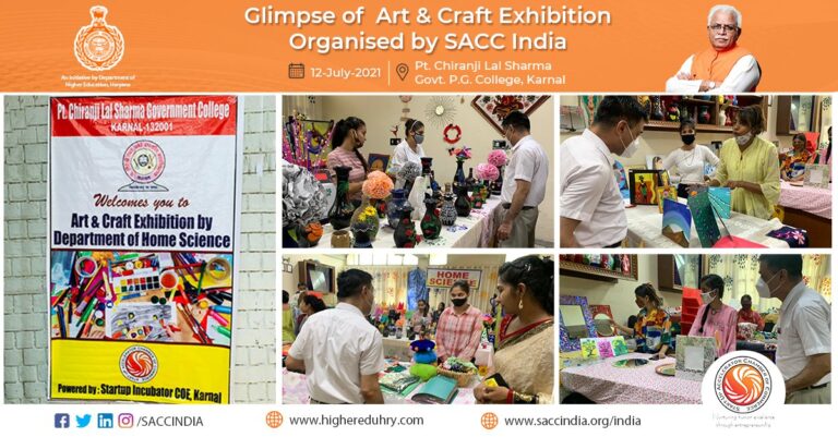 Glimpse of Art and Craft Exhibition Organised by SACC India
