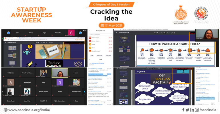 Startup Awareness Week Day 1: Cracking the Idea