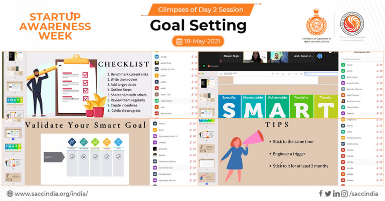 Startup Awareness Week Day 2: Goal Setting