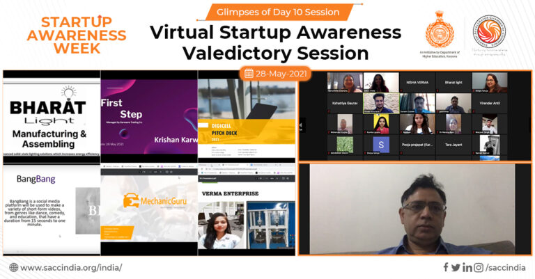 Startup Awareness Week_Day 10_Virtual Startup Awareness Valedictory Session