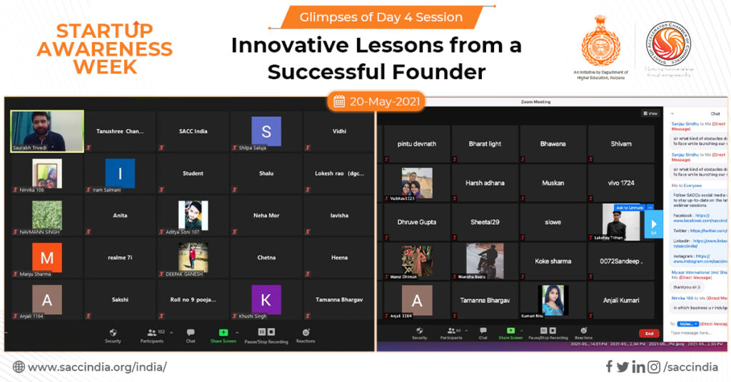 Startup Awareness Week_Day 4_Innovative Lessons from a Successful Founder