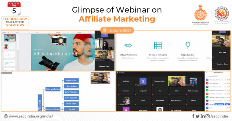 Technology Made Easy For Startups_Day 5_Affiliate Marketing