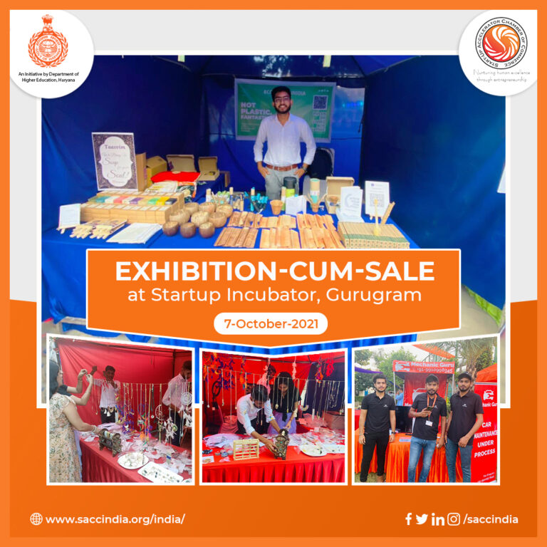 Exhibition cum Sale at Startup Incubator, Gurugram