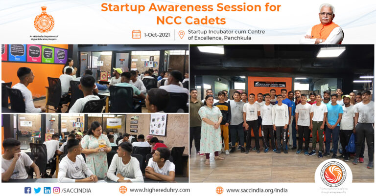 Startup Awareness Session for NCC Cadets, Panchkula