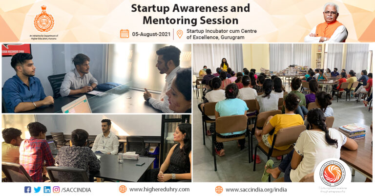 Startup Awareness and Mentoring Session, Gurugram