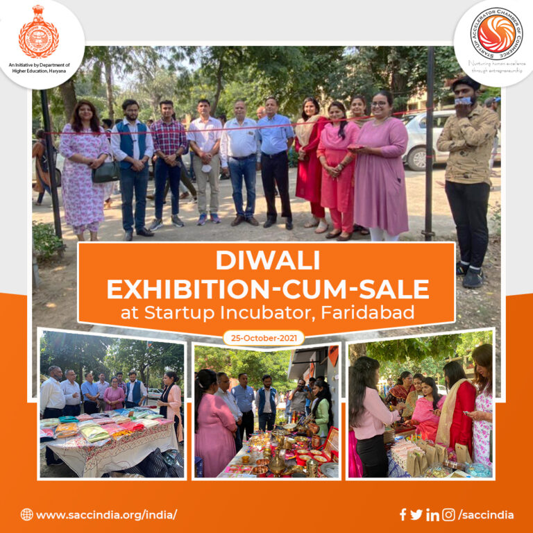 Diwali Exhibition Cum sale at Startup Incubator Faridabad