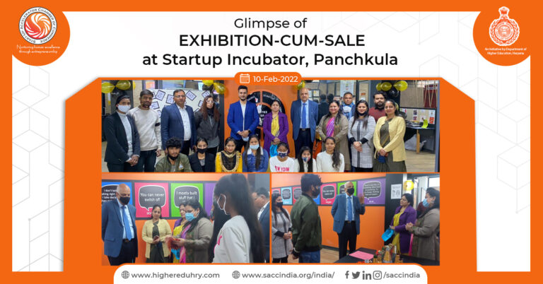 Exhibition-Cum-Sale at Startup Incubator, Panchkula