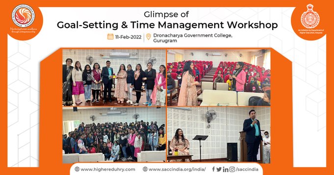 Goal Setting and Time Management Workshop, Gurugram