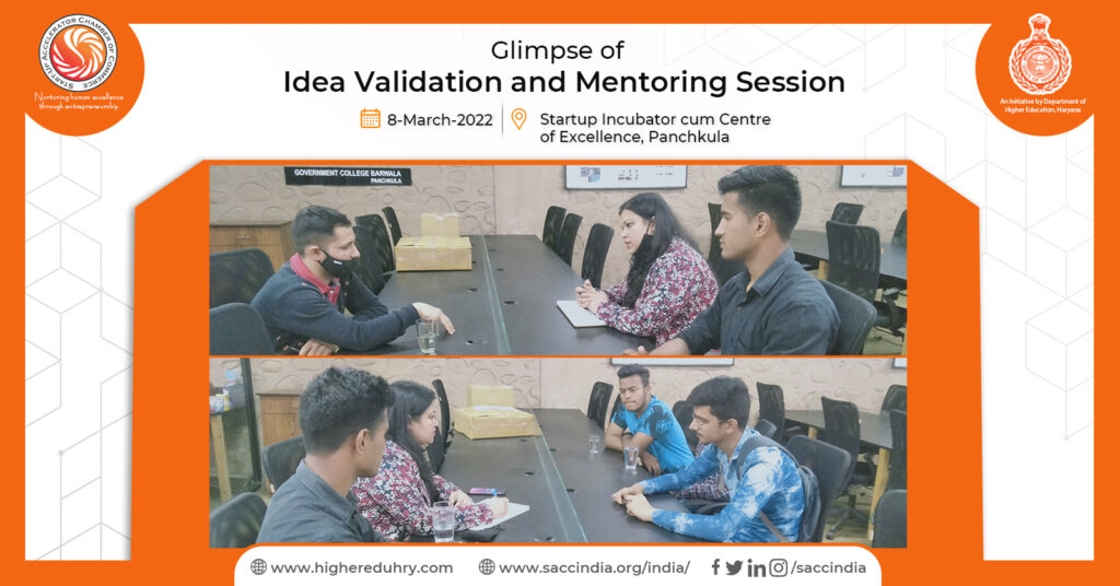 Idea Validation and Mentoring Session, Panchkula