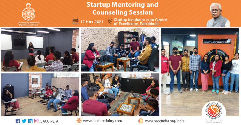 Startup Mentoring and Counseling Session, Panchkula