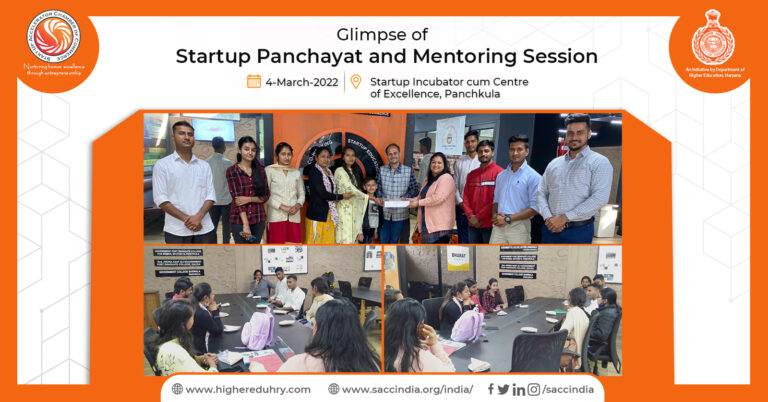 Startup Panchayat and Mentoring Session, Panchkula