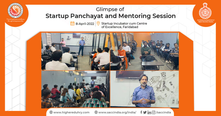 Startup Panchayat and Mentoring Session, Faridabad