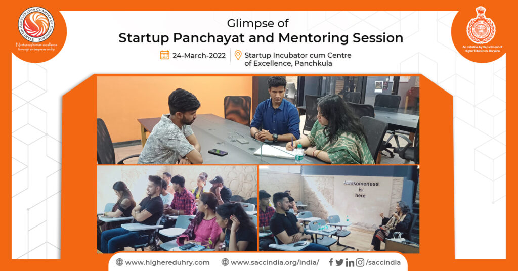 Startup Panchayat and Mentoring Session, Panchkula