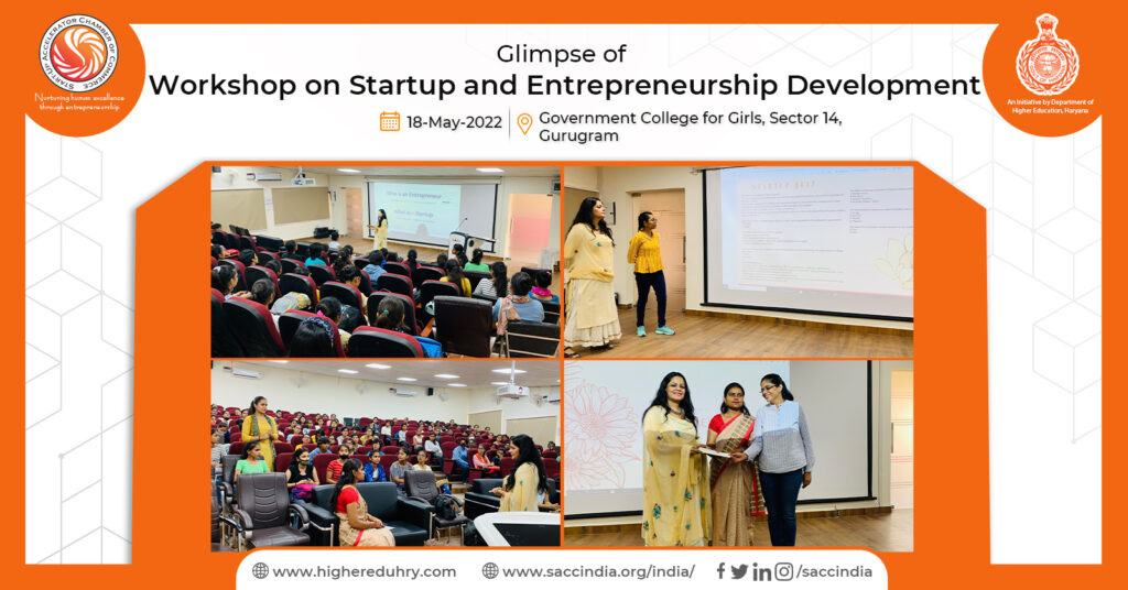 Workshop on Startup and Entrepreneurship Development, Gurugram