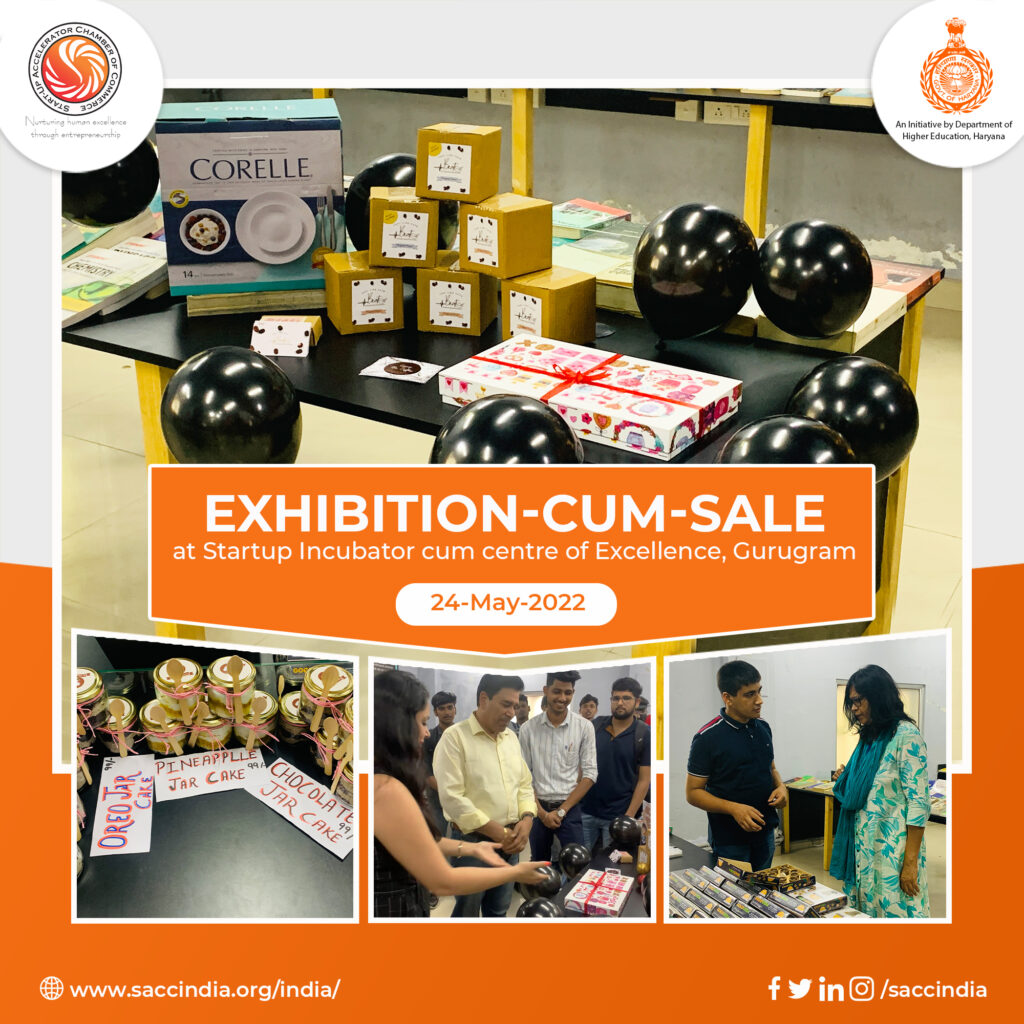 Exhibition-cum-Sale at Startup Incubator, Gurugram