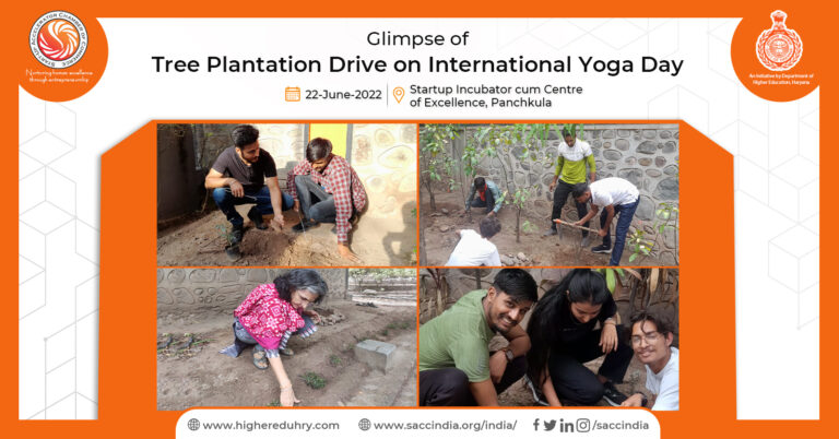 Tree Plantation Drive on International Yoga Day, Panchkula