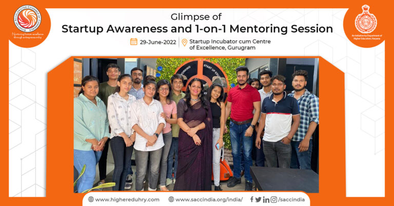 Startup Awareness and 1-on-1 Mentoring Session, Gurugram