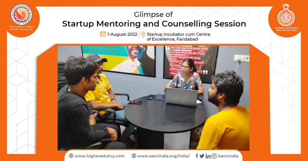 Startup Mentoring and Counselling Session, Faridabad