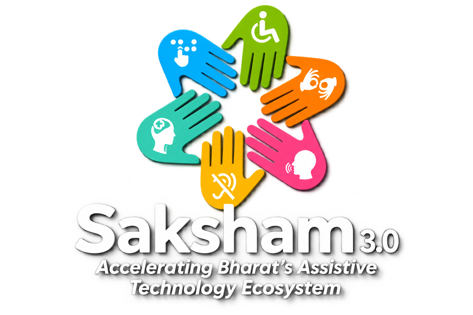 Saksham 3.0 logo
